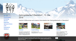 Desktop Screenshot of gebirgstaelerlauf.de